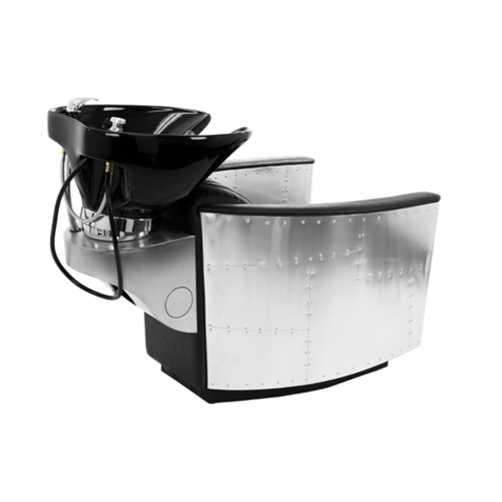 Aviator Vintage Aluminum Shampoo Chair