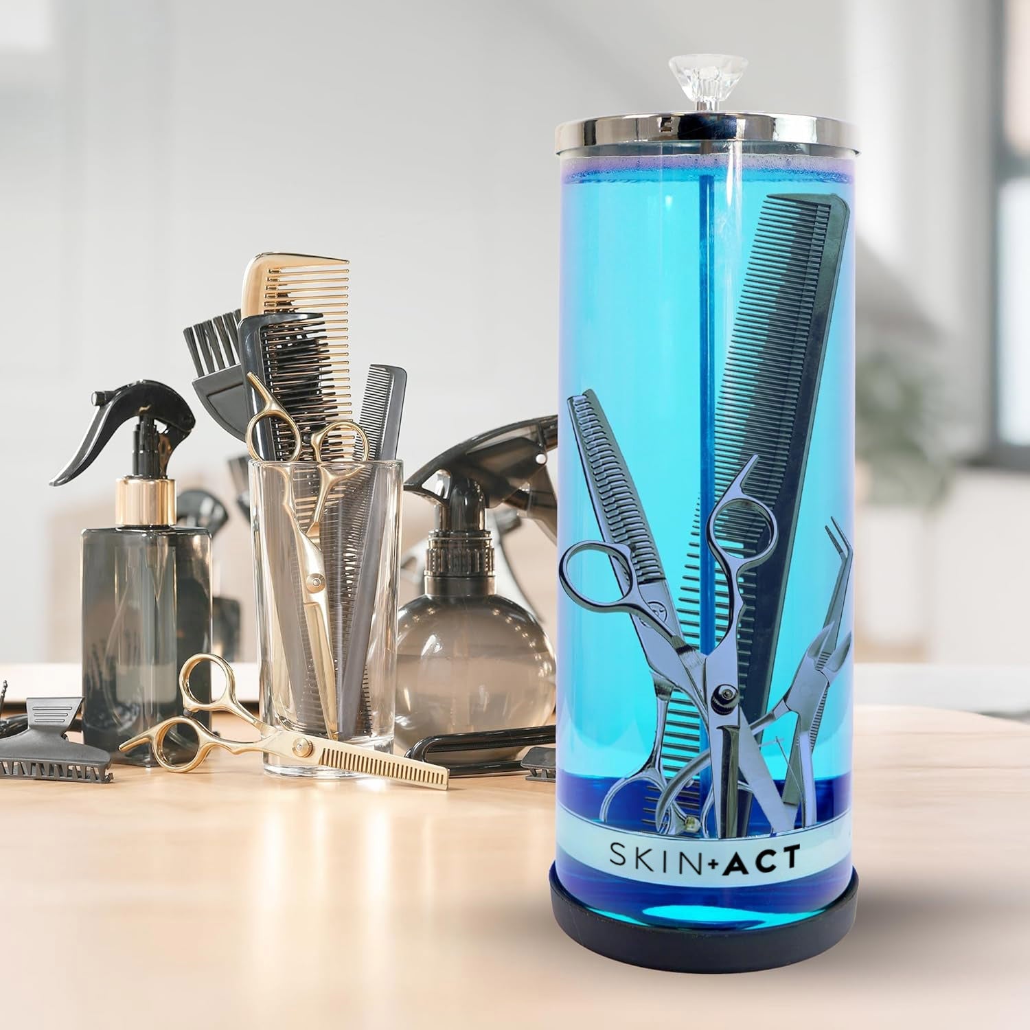 Large Sterilizing/Disinfectant Jar