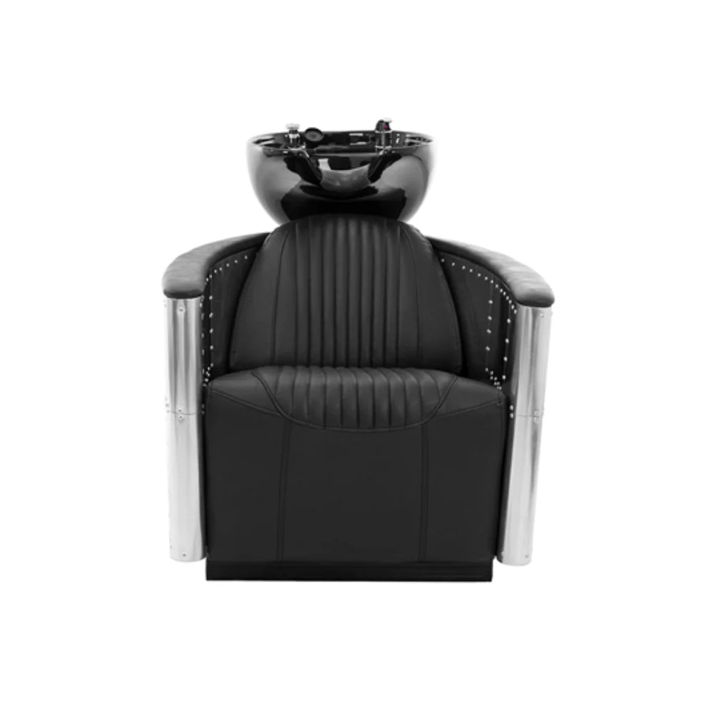 Aviator Vintage Aluminum Shampoo Chair
