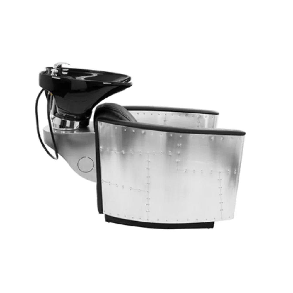 Aviator Vintage Aluminum Shampoo Chair