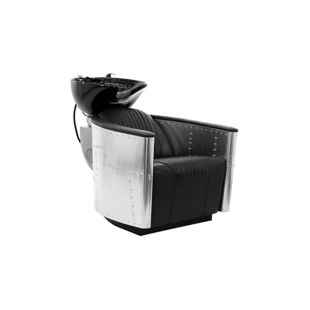 Aviator Vintage Aluminum Shampoo Chair